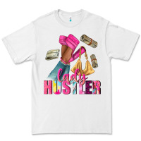 White lady hustler afro high heels Premium Tee - NancyCooperArtShop