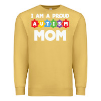 Antique Gold LIL Autism Mom Premium Sweatshirt - CowhideDigitalArt