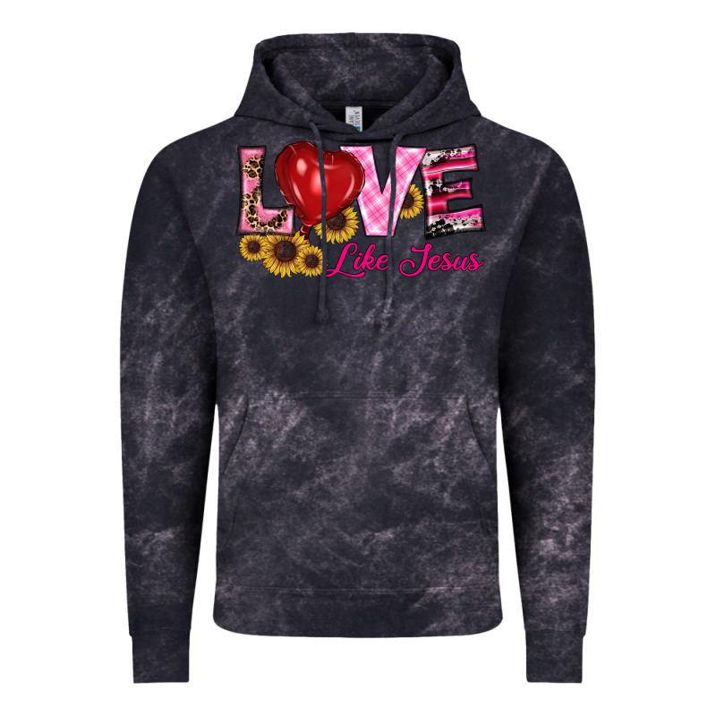 Valentine's Day Love Like Jesus Vintage Hoodie by RanaPortraitStore | Teevron