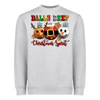 Balls Deep Christmas Spirit Heavyweight Sweatshirt | Teevron