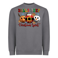 Storm balls deep christmas spirit Heavyweight Sweatshirt - CowGirlArtShop