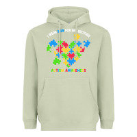 Matcha Wear Blue For My Brother Autism Heavyweight Hoodie - CowhideDigitalArt