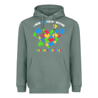Sage Wear Blue For My Brother Autism Heavyweight Hoodie - CowhideDigitalArt