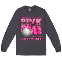 Smoke In October We Wear Pink and Watch Volleyball Long Sleeve Tee - texasbilliewilder