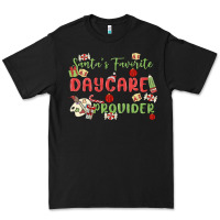 Black santa's favorite daycare provider Premium Tee - MaliasSmallBusiness