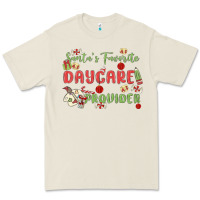 Bone santa's favorite daycare provider Premium Tee - MaliasSmallBusiness