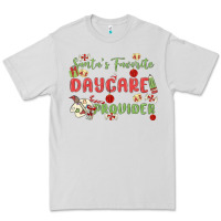 Dove Grey santa's favorite daycare provider Premium Tee - MaliasSmallBusiness