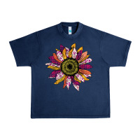 Navy Sunflower Urban Heavy Tee - Bettercallsaul