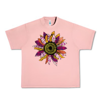 Salmon Sunflower Urban Heavy Tee - Bettercallsaul