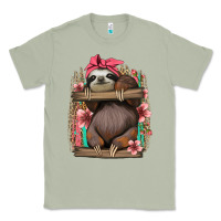 Matcha cute floral baby sloth Classic Tee - Jasminsmagicworld