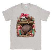 Moon Dust cute floral baby sloth Classic Tee - Jasminsmagicworld