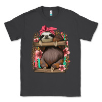 Smoke cute floral baby sloth Classic Tee - Jasminsmagicworld