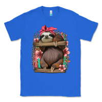 True Royal cute floral baby sloth Classic Tee - Jasminsmagicworld