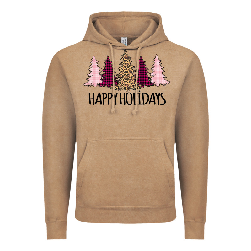 Happy Holidays Tree Vintage Hoodie by Bettercallsaul | Teevron