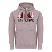 Vintage Zinc Happy Holidays Tree Vintage Hoodie - Bettercallsaul
