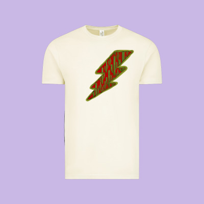Cactus Pattern Lightning Vintage Tee Designed By Bettercallsaul
