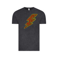 Vintage Black Cactus Pattern Lightning Vintage Tee - Bettercallsaul