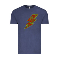 Vintage Denim Cactus Pattern Lightning Vintage Tee - Bettercallsaul