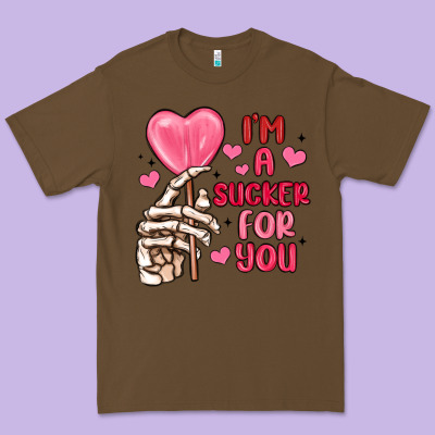 I M A Sucker For You Premium Tee Designed By Maliassmallbusiness
