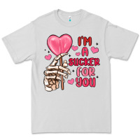 Dove Grey i m a sucker for you Premium Tee - MaliasSmallBusiness