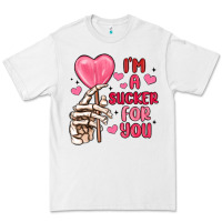 White i m a sucker for you Premium Tee - MaliasSmallBusiness