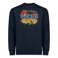 Navy #done class of 2024 Heavyweight Sweatshirt - CowGirlArtShop