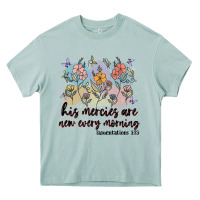Arona his mercies are new every morning Heavy Core Tee - MaliasSmallBusiness