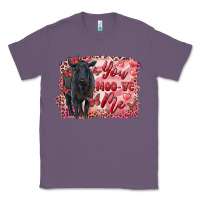 Lavender you moo ve  me black angus Classic Tee - RanaPortraitStore