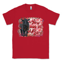 Red you moo ve  me black angus Classic Tee - RanaPortraitStore