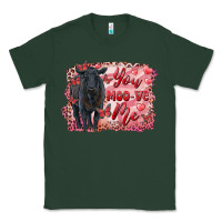 Sports Green you moo ve  me black angus Classic Tee - RanaPortraitStore