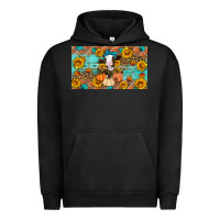 Pigment Black Fall cow Urban Hoodie - Artiststas