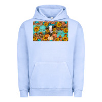 Pigment Grape Ice Fall cow Urban Hoodie - Artiststas