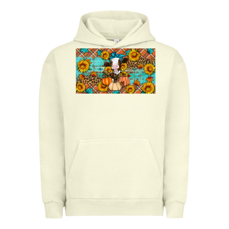 Fall Cow Urban Hoodie by Artiststas | Teevron