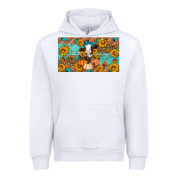 White Fall cow Urban Hoodie - Artiststas