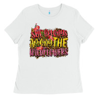 White she belongs among the wildflowers Ladies Tee - NancyCooperArtShop