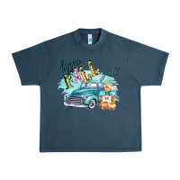 Midnight Navy Happy Fall YALL Pumpkin Truck Shirt Urban Heavy Tee - Bettercallsaul