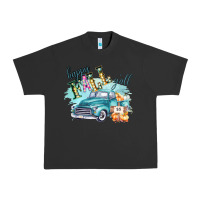 Pigment Black Happy Fall YALL Pumpkin Truck Shirt Urban Heavy Tee - Bettercallsaul