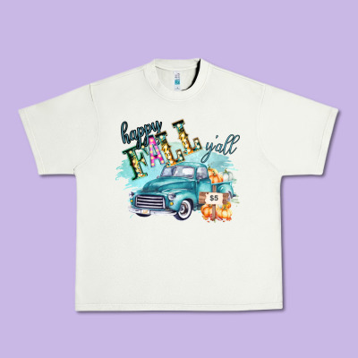 Happy Fall Yall Pumpkin Truck Shirt Urban Heavy Tee Designed By Bettercallsaul