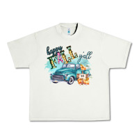 Pistachio Happy Fall YALL Pumpkin Truck Shirt Urban Heavy Tee - Bettercallsaul