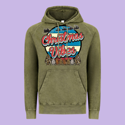 Christmas Vibes Vintage Hoodie Designed By Bettercallsaul