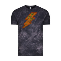 Cloud Black Western Cactus Lightning Orange Background Vintage Tee - Bettercallsaul