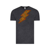 Vintage Black Western Cactus Lightning Orange Background Vintage Tee - Bettercallsaul