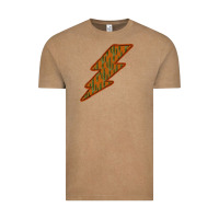 Vintage Coffee Western Cactus Lightning Orange Background Vintage Tee - Bettercallsaul