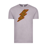 Vintage Zinc Western Cactus Lightning Orange Background Vintage Tee - Bettercallsaul
