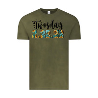 Vintage Olive Twosday Vintage Tee - RanaPortraitStore