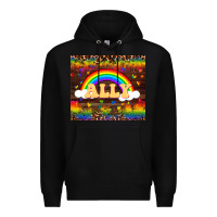 Black Ally Premium Hoodie - FaDigitalArtStudio