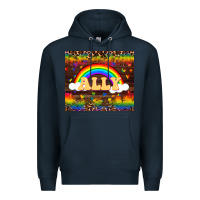 Navy Ally Premium Hoodie - FaDigitalArtStudio
