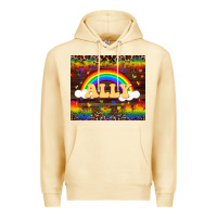 Pina Colada Ally Premium Hoodie - FaDigitalArtStudio