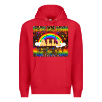 Red Ally Premium Hoodie - FaDigitalArtStudio