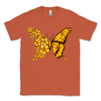 Copper childhood cancer butterfly Classic Tee - Jasminsmagicworld